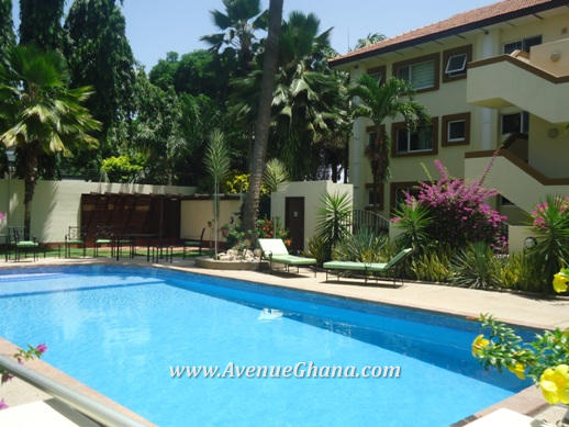 Executive 2 & 3 bedroom apartments for rent at Airport Residential in Accra Ghana