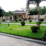 Furnished 5 bedroom house with swimming pool & 2 bed outhouse to let at Achimota, Accra