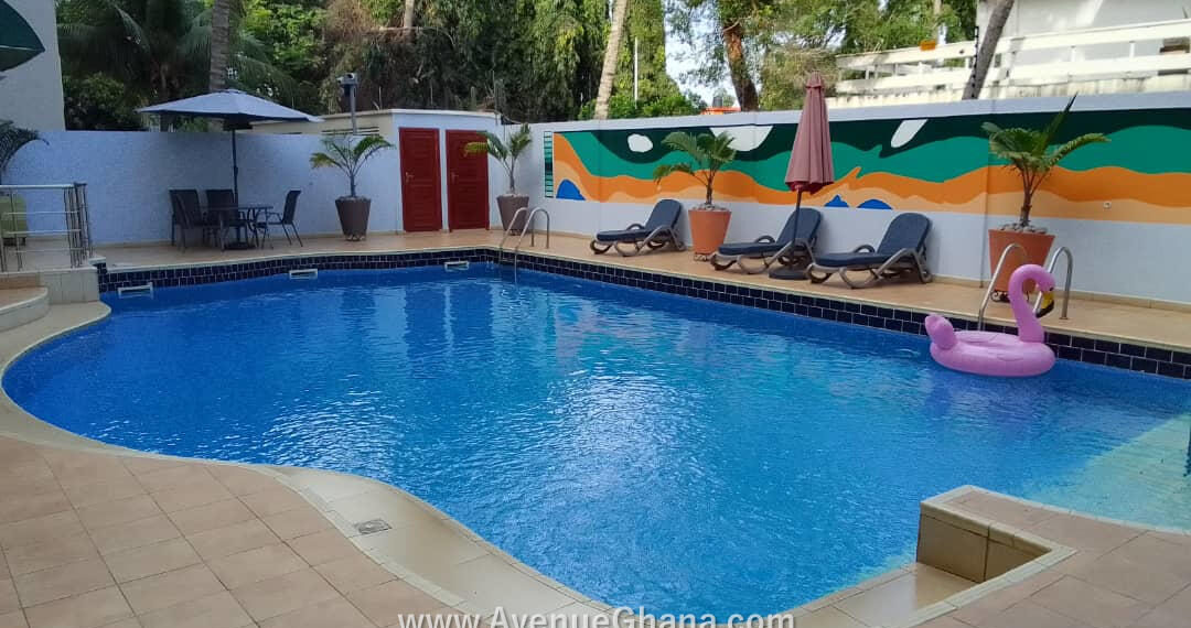 Furnished 3 bedroom apartment for rent at Cantonments near Police Head Quarters in Accra Ghana